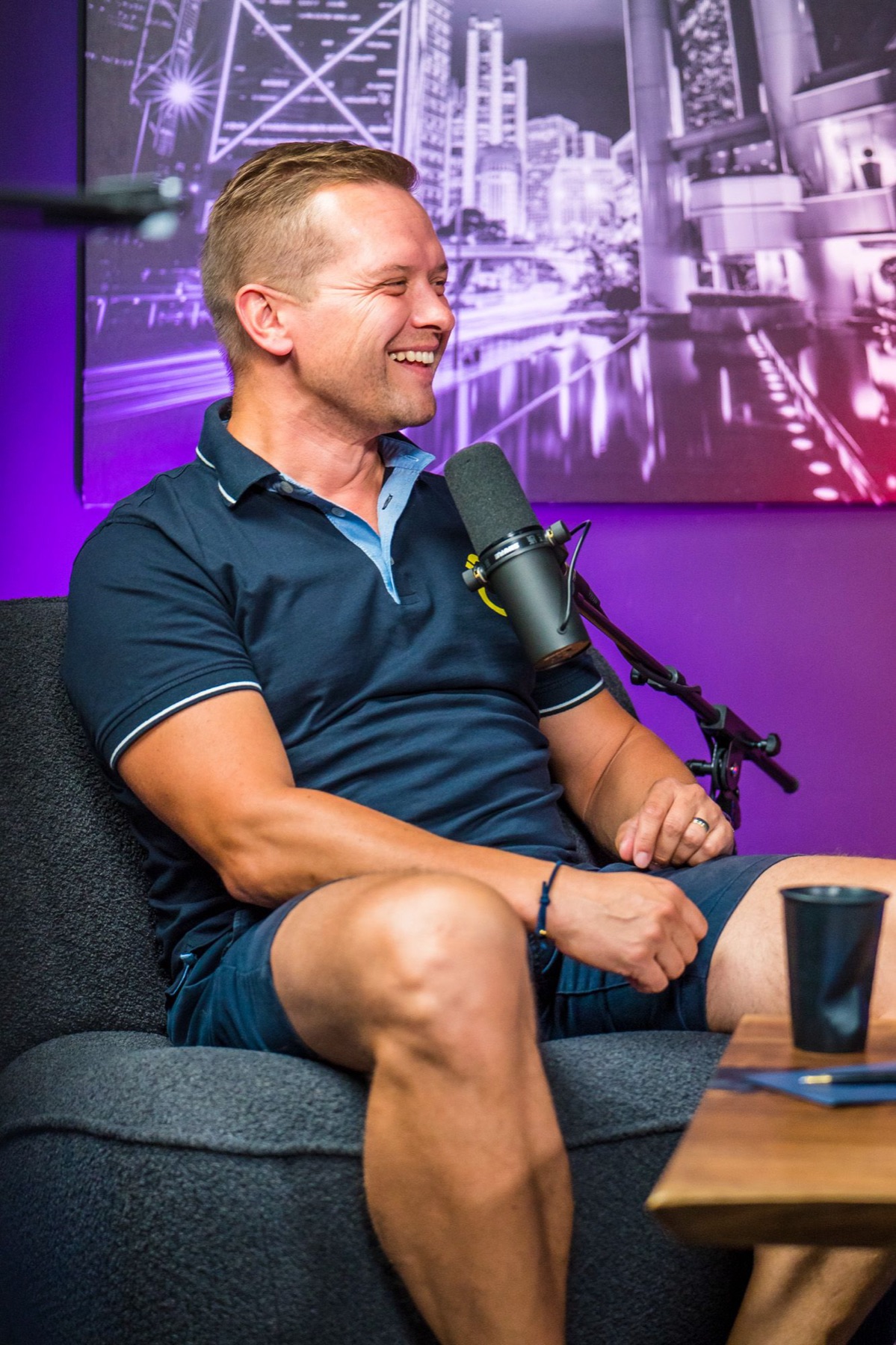 Podcast v štúdiu Lounge studio